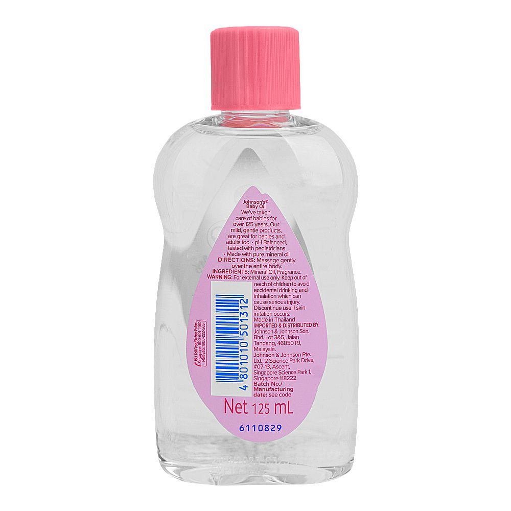 JOHNSON BABY OIL 125ML