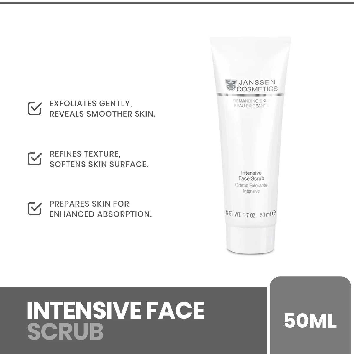 Janssen - Intensive Face Scrub 50ML