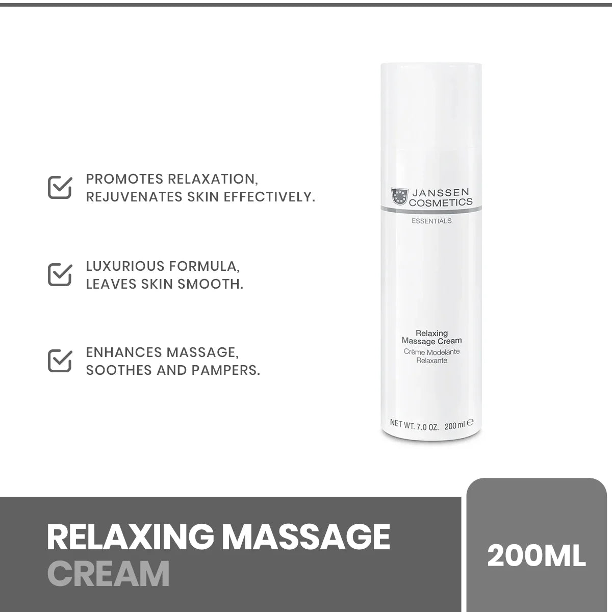 Janssen - Relaxing Massage Cream 200 ML