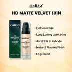 Maliao HD Matte Velvet Skin Full Coverage Foundation 24H M222