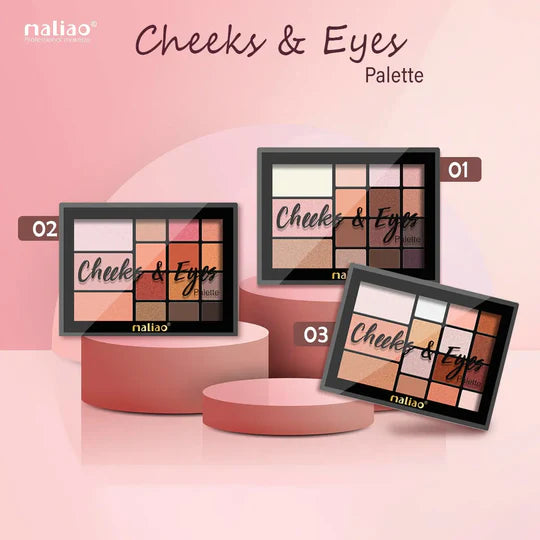Maliao Eyes Palette & Cheeks  M168