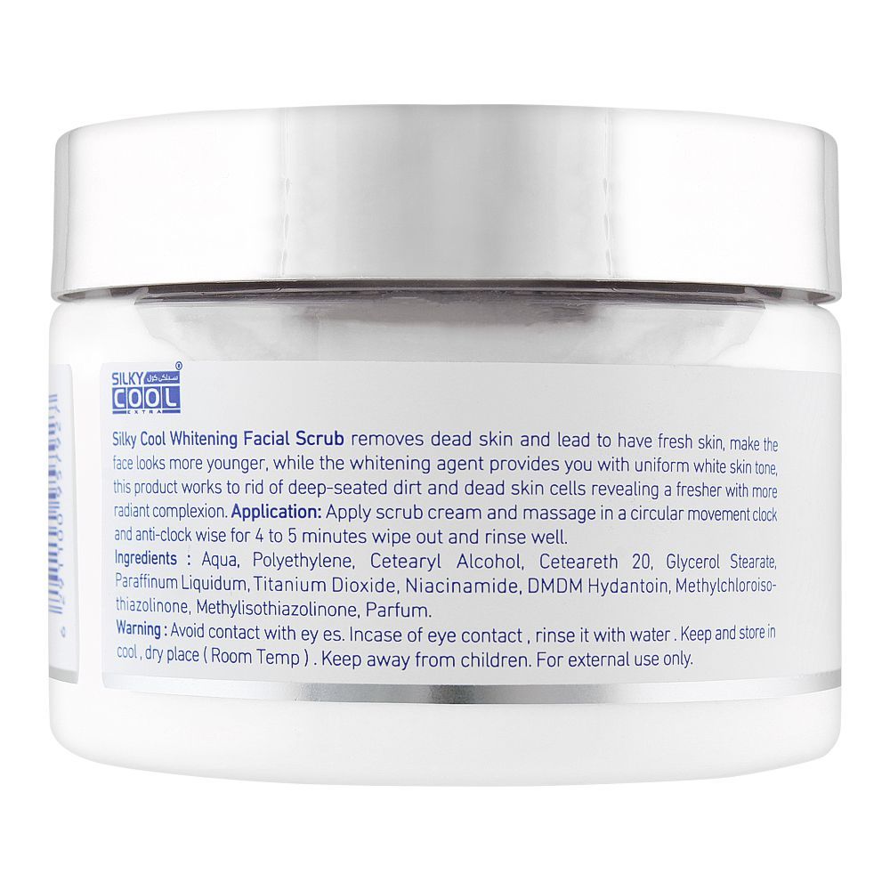 Silky Cool Whitening Facial Scrub 350ml