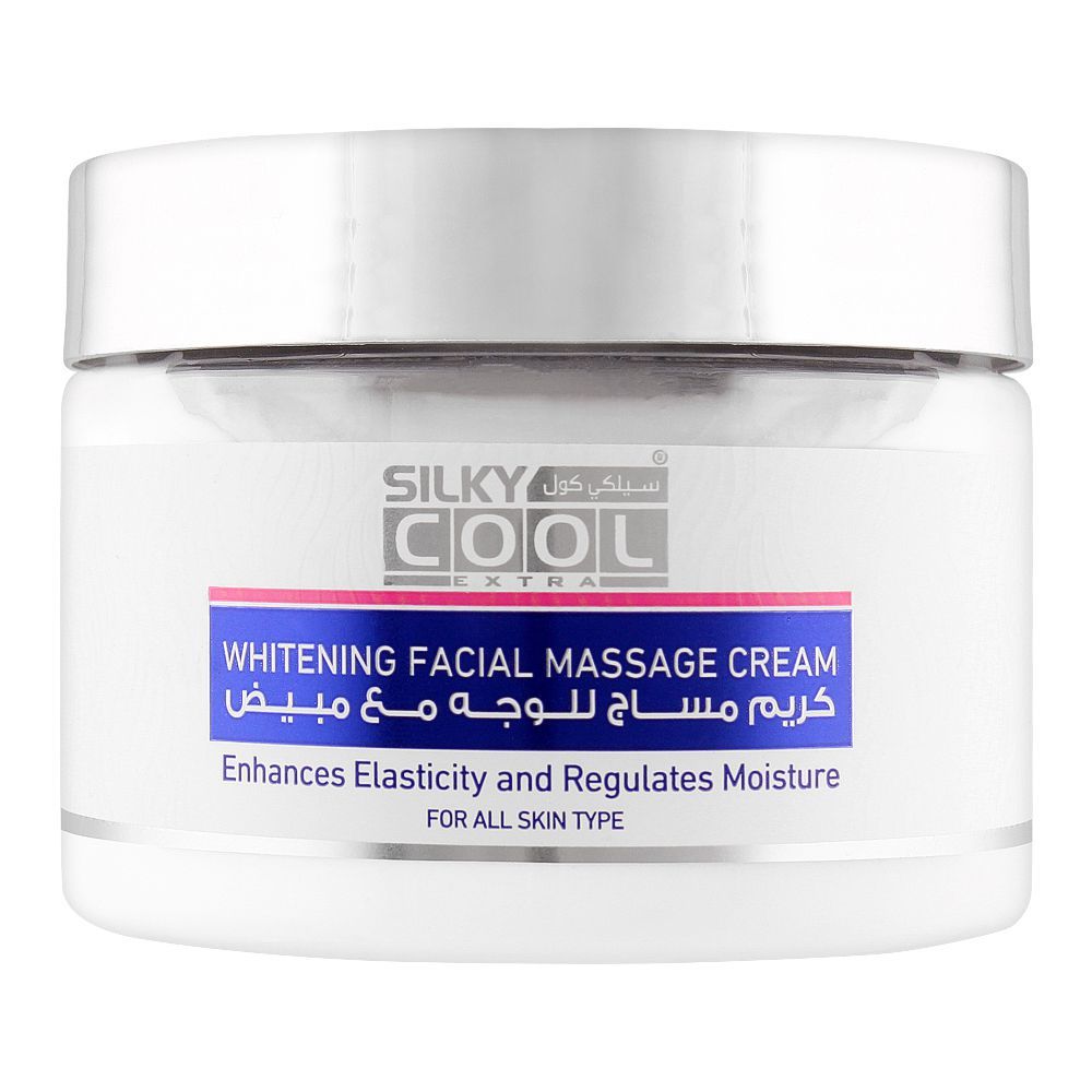Silky Cool Whitening Facial Massage Cream 350ml
