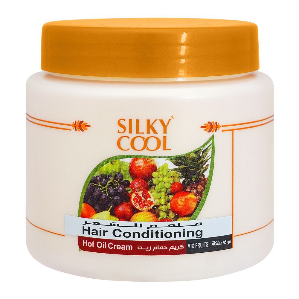 Silky Cool Hot Oil Cream Mix Fruit 500ml