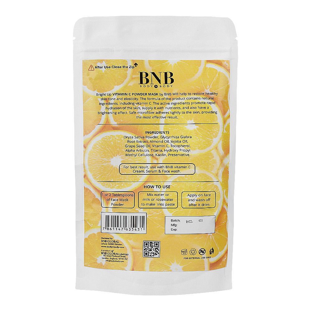 BNB Bright Up Vitamin C Mask 120G