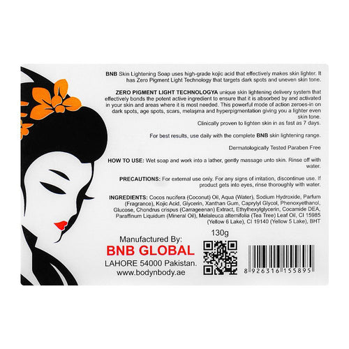 BNB Classic Kojic Acid Skin Lightening Soap, 130g