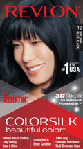 Revlon Colorsilk Natural Blue Black Hair Color 12