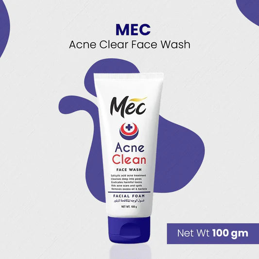 Mec Acne Clean Face Wash 100gm