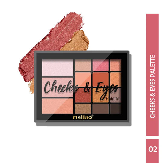Maliao Eyes Palette & Cheeks  M168