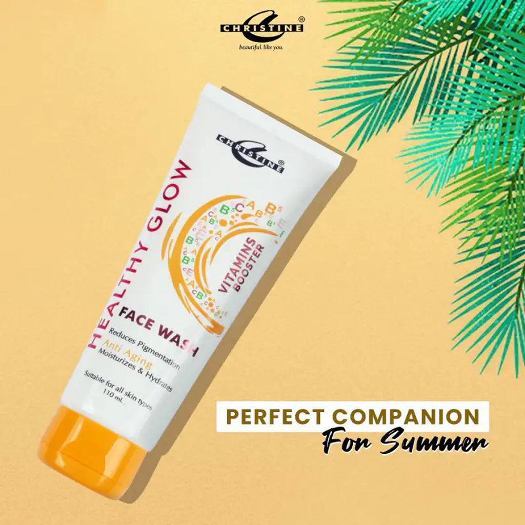 Christine Vitamins Booster Healthy Glow Face Wash (110ml)
