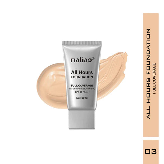 Maliao All Hours Foundation Oil Control, SPF 30 PA+ M411