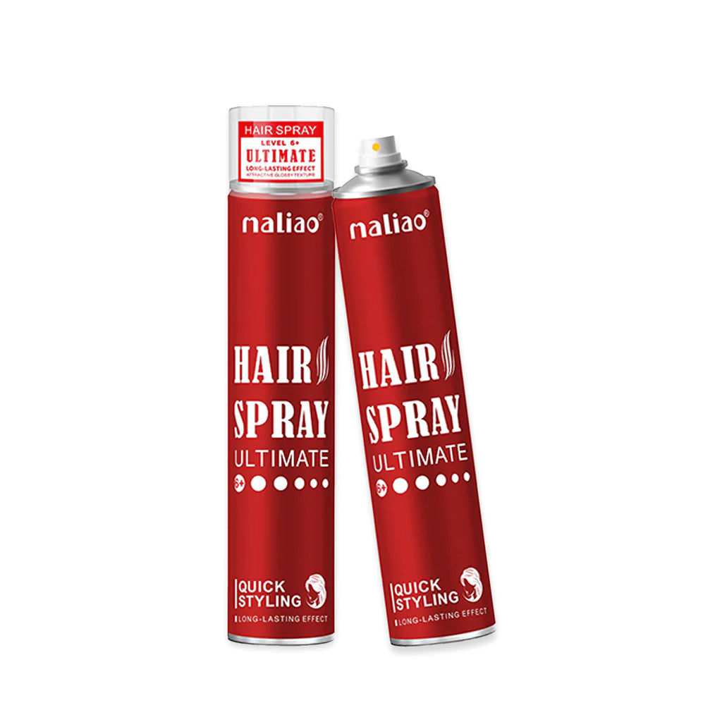 Maliao Ultimate Hair Spray – Quick Styling, Long-Lasting Effect | Hair Spray For Men | Hair Styling | Hair Setting Spray | Hair Fixing Spray | Strong Hold
