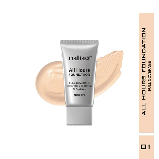 Maliao All Hours Foundation Oil Control, SPF 30 PA+ M411