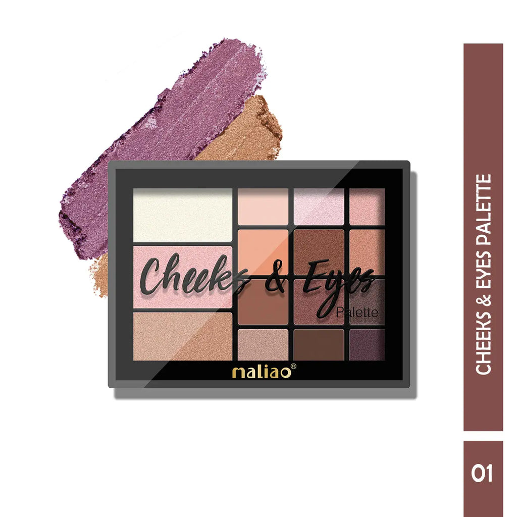 Maliao Eyes Palette & Cheeks  M168