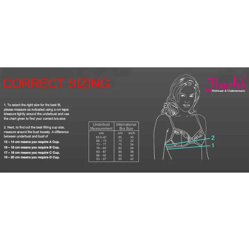 Flourish Citin Non-Padded Non-Wired Full Cover Minimizer Bra