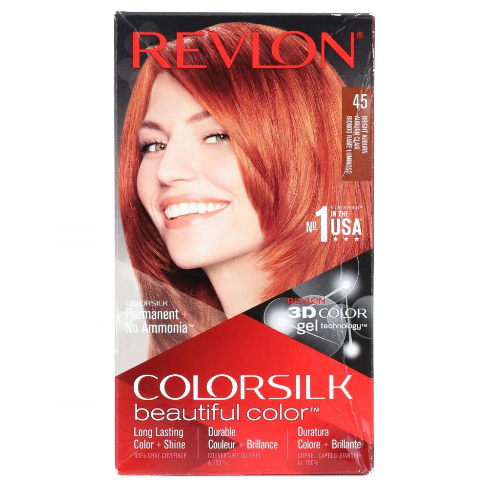 Revlon ColorSilk Beautiful Color Bright Auburn 45
