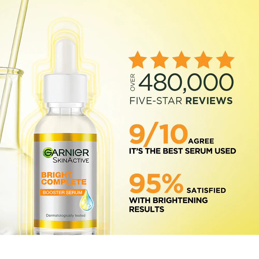 GARNIER BRIGHT COMPLETE VIT C SERUM-15ML