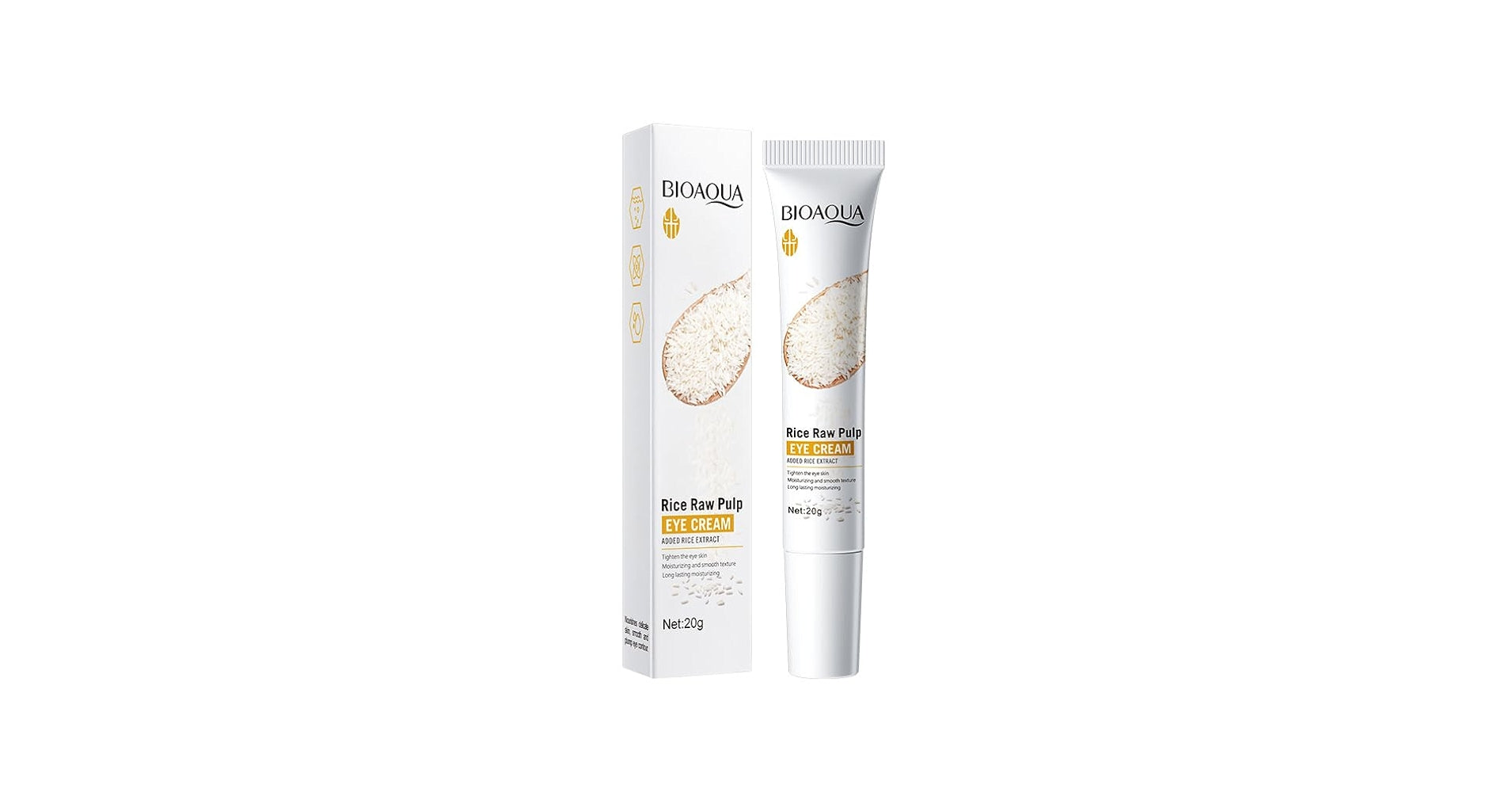 BIOAOUA RICE RAW PULP EYE CREAM 20G