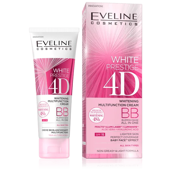 EVELINE White Prestiige 4D Whitening Hand Cream 100ML