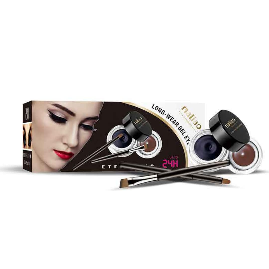 Maliao Eyestudio  2 in 1 Gel Eyeliner 6g (Black & Brown) M71