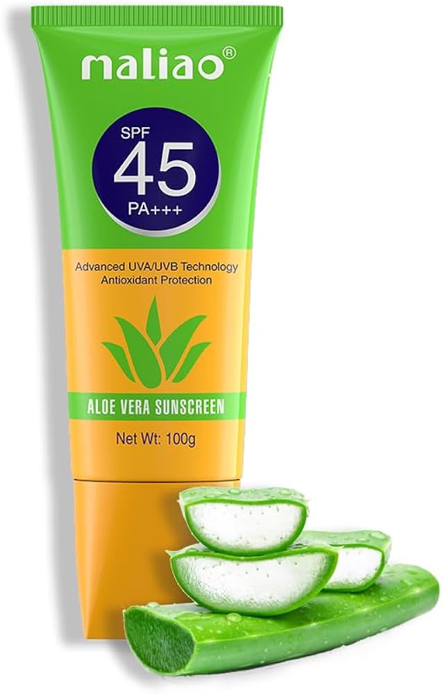 MALIAO Aloe Vera Sunscreen SPF 45 PA+++ 100g