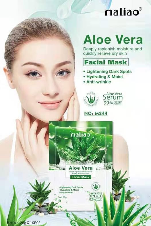 Maliao Aloe Vera Facial Mask