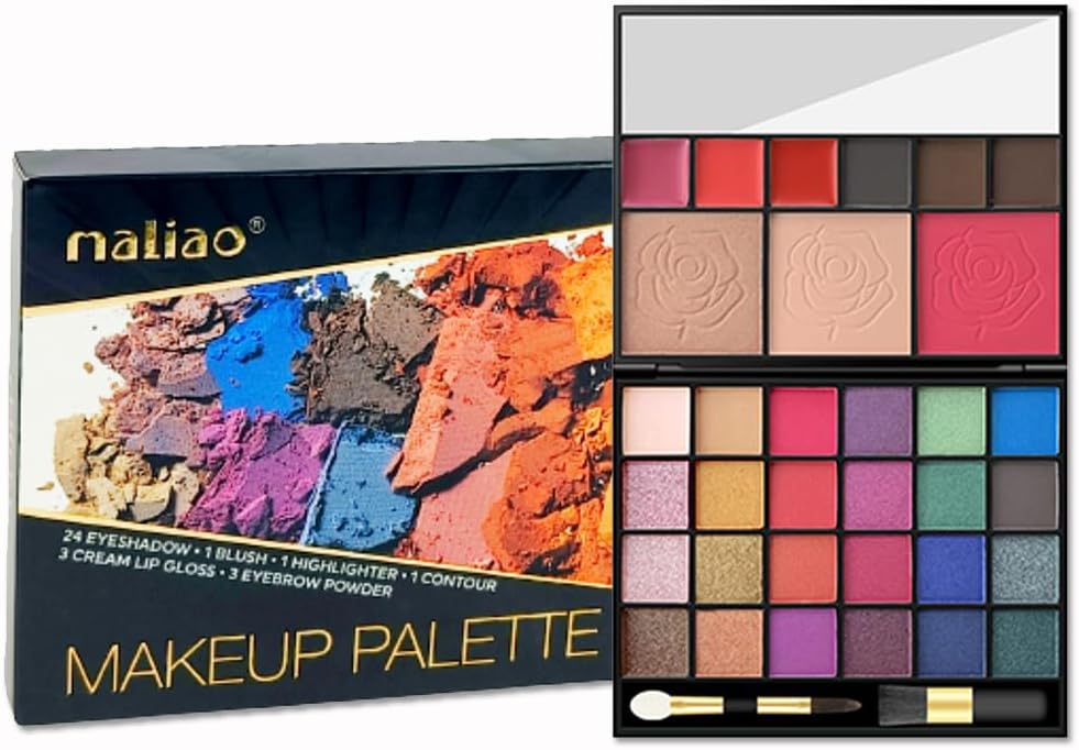 Maliao Makeup Palette Multicolor, 55 g M166