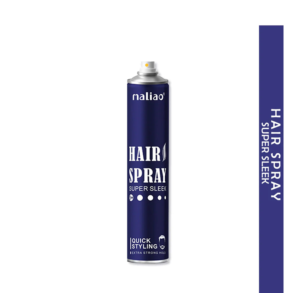 Maliao Super Sleek Hair Spray Extra Strong Hold For Quick Styling Hair Spray For Men Hair Styling | Hair Setting Spray | Hair Fixing Spray | Strong Hold