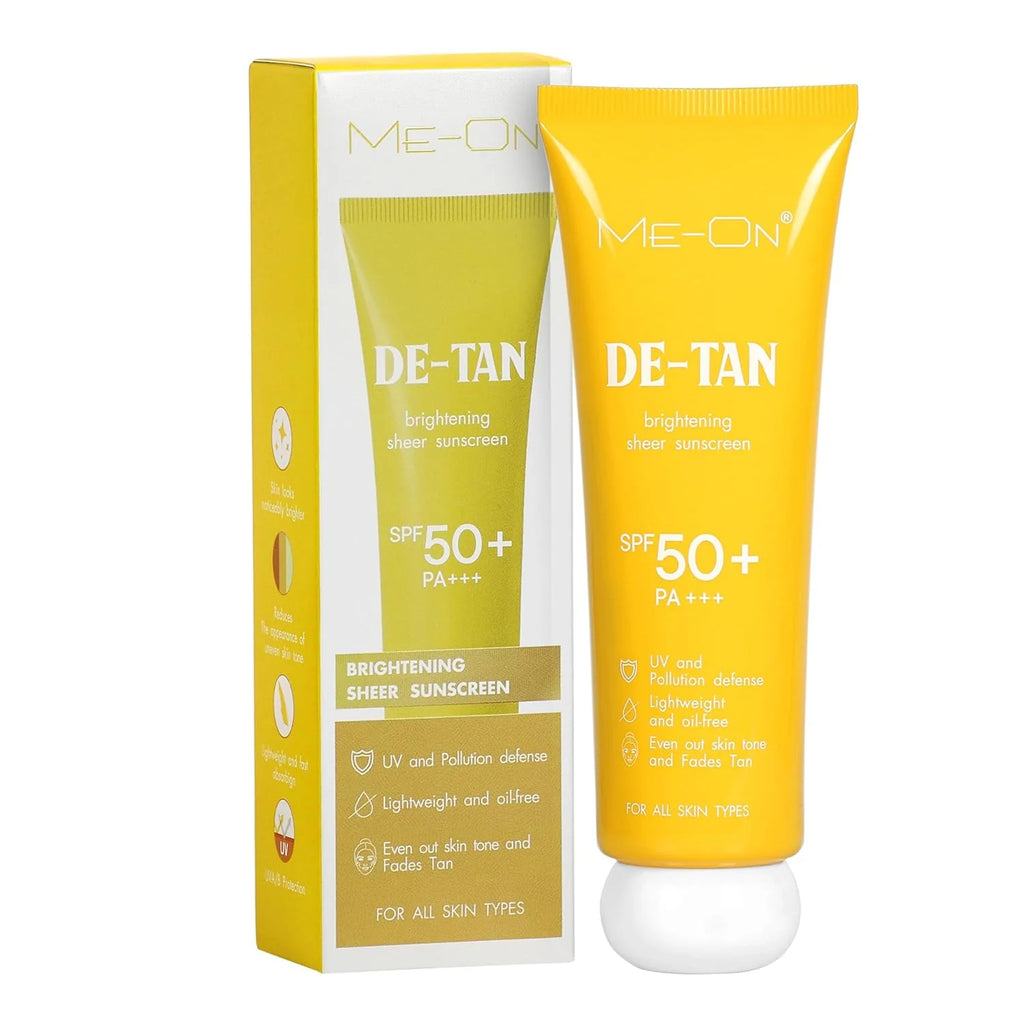 ME-ON DE-TAN SUNSCREEN SPF-50+ 100ML