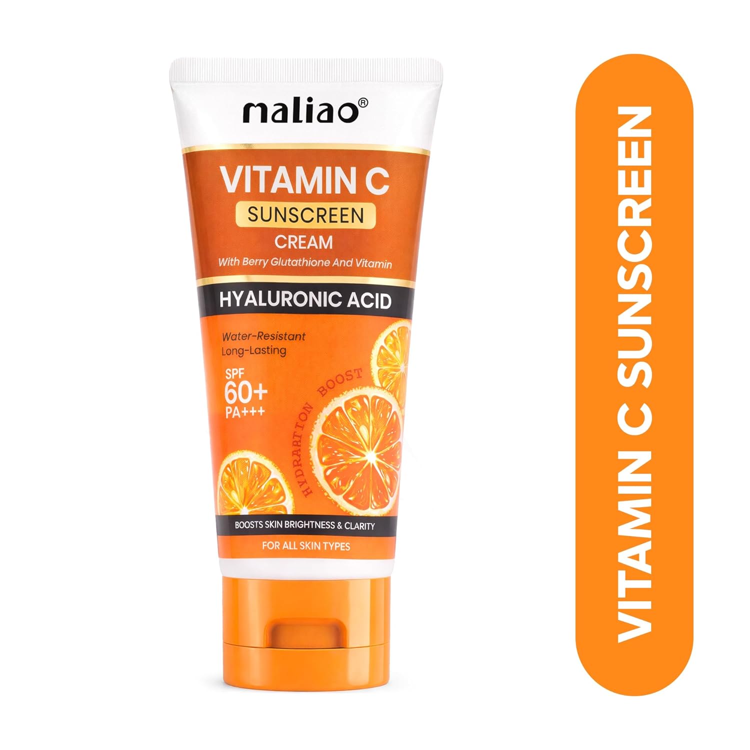 Maliao Vitamin C Sunscreen SPF 60+ PA+++ Cream M451