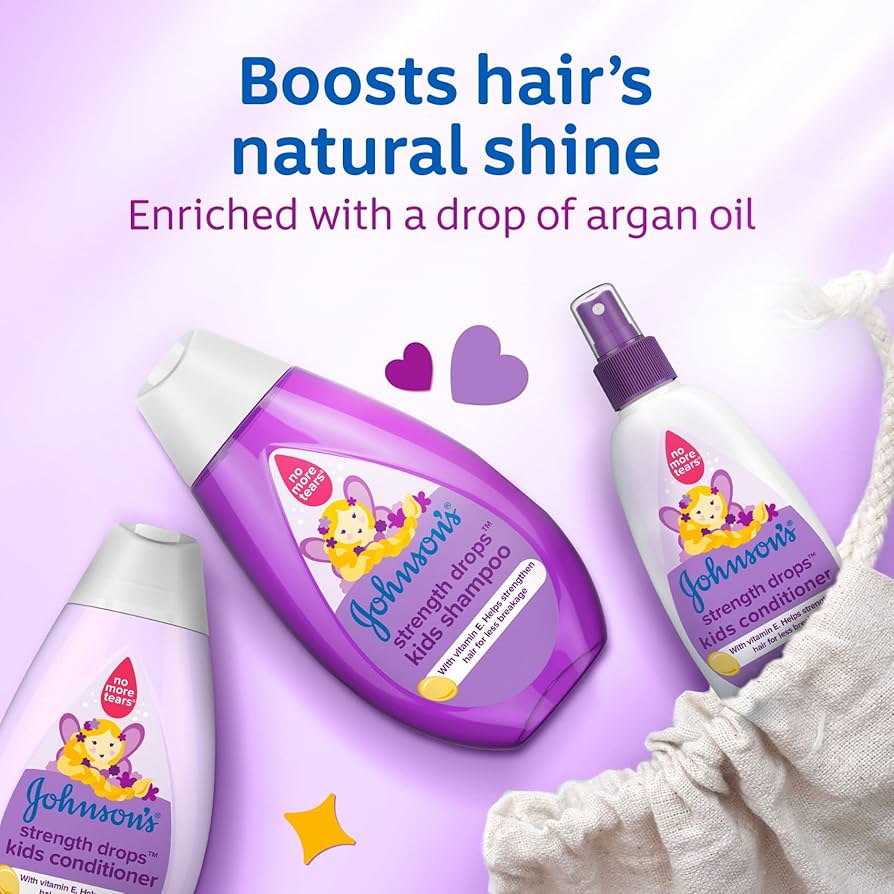 Johnsons - Strength Drops Kids Shampoo - 500ML