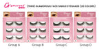 GLAMOROUS FACE 3 FASHION EYELASHES