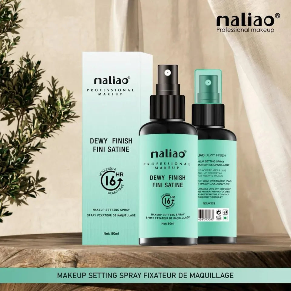 Maliao Dewy Finish Fini Satine Makeup Setting Spray 80ml