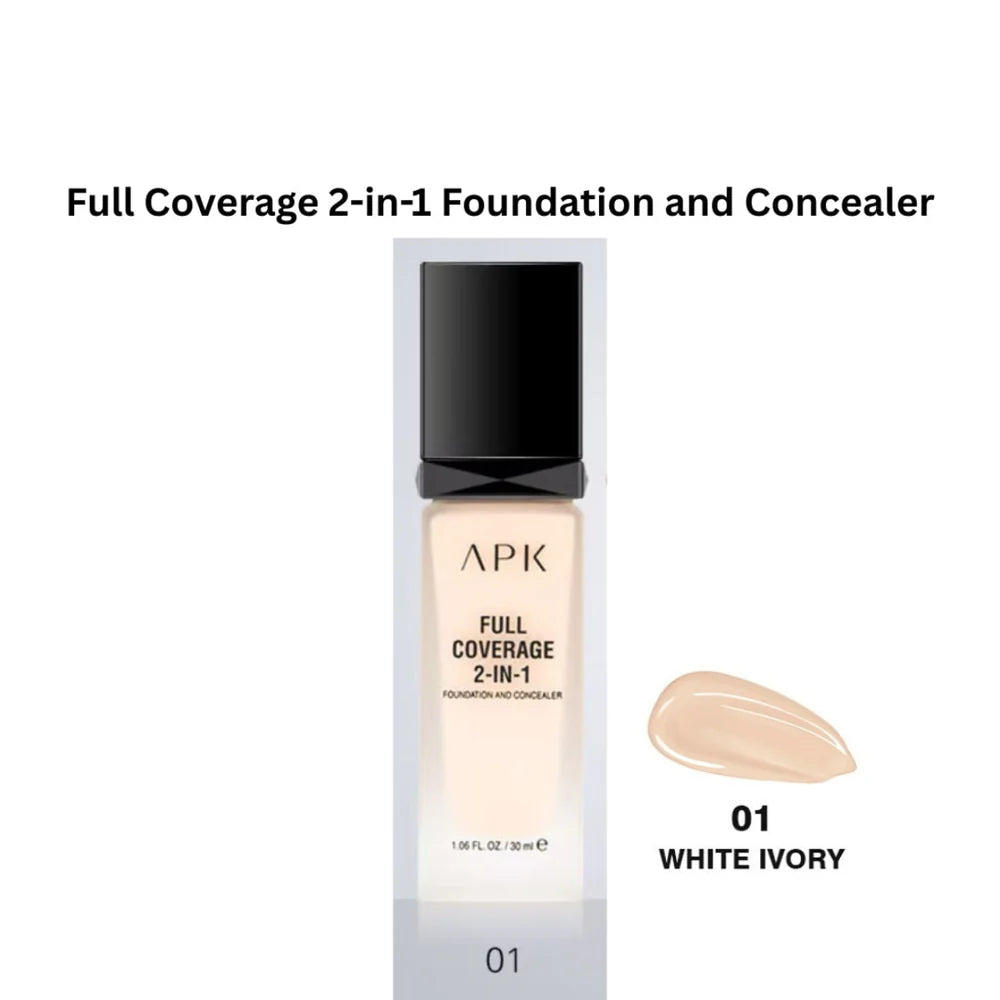 APK 2IN1 FULL COVERAGE FOUNDATION&CONCEALER