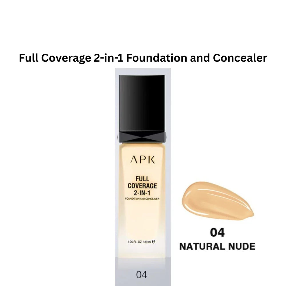APK 2IN1 FULL COVERAGE FOUNDATION&CONCEALER