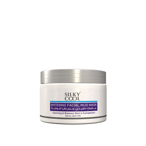 SILKY COOL Whitening Facial Mud Mask 350ml