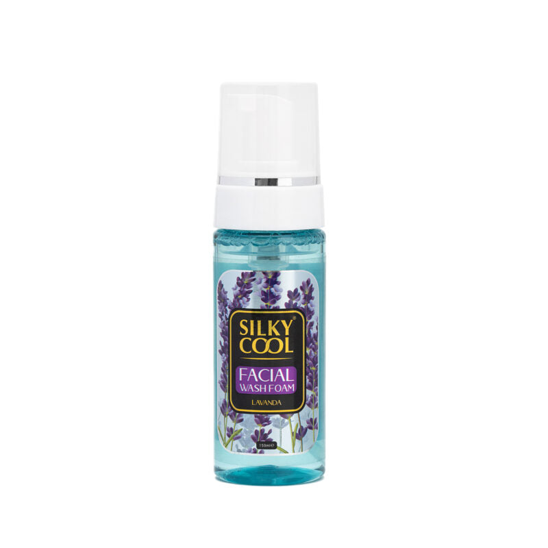 Silky Cool Face Wash Foam Lavender 150ml