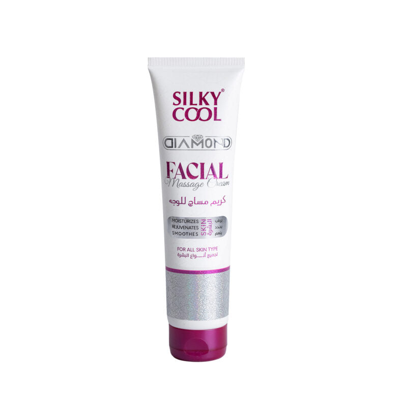 Silky Cool Diamond Facial Massage Cream 140Ml