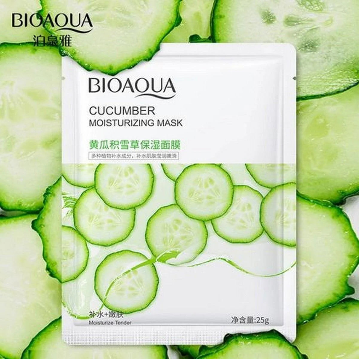 BIO AQUA CUCUMBER MOIST  FACE  MASK-25G