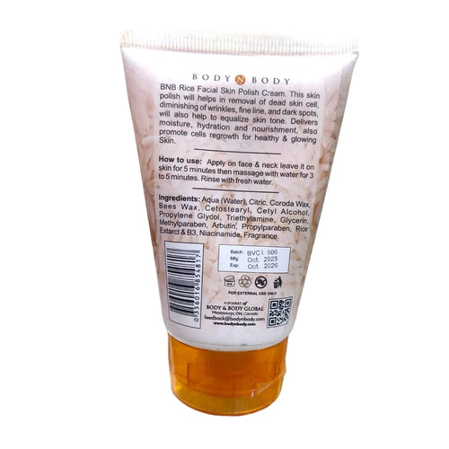 BNB Rice Facial Skin Polisher 120ml