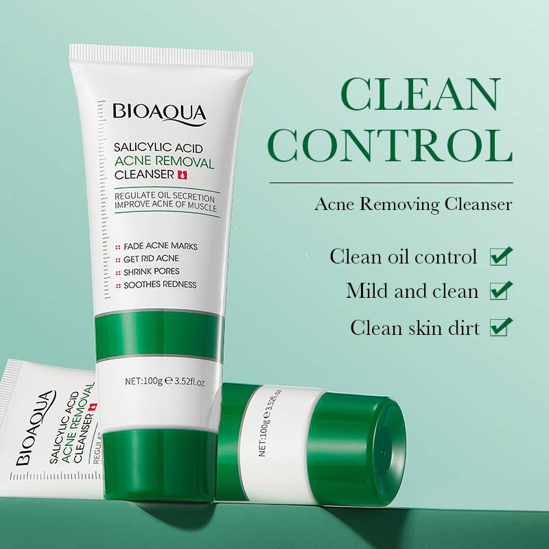 BIOAQUA REMOVAL OF ACNE CLEANSER 100G