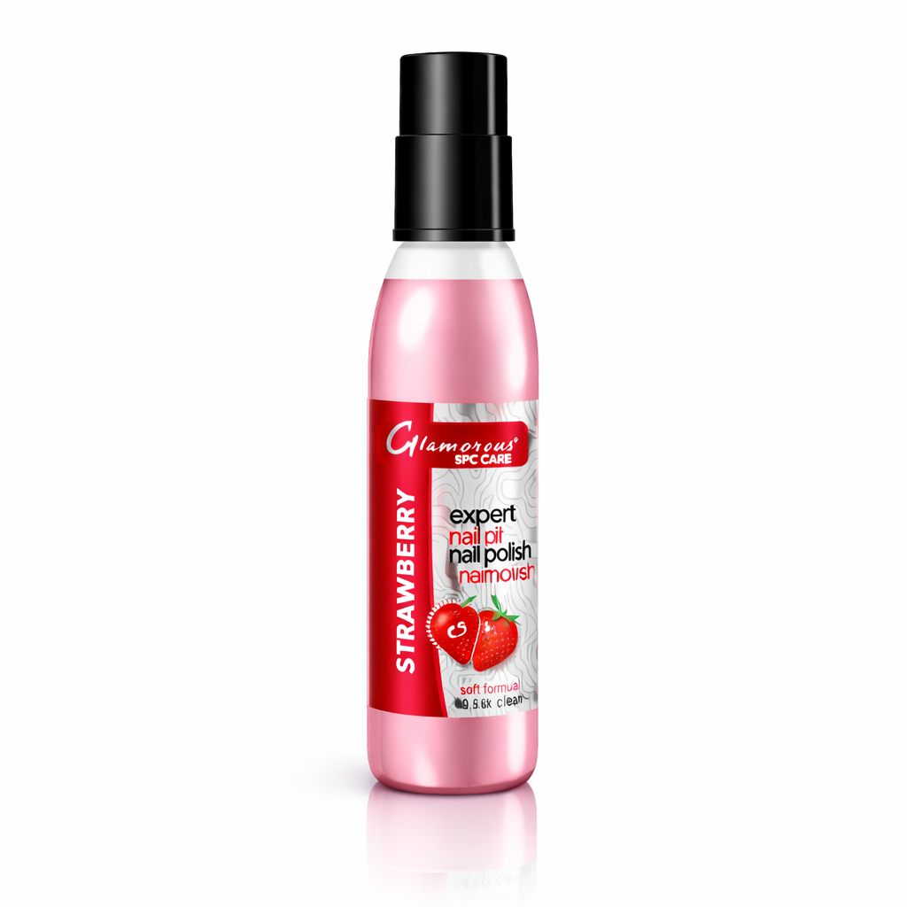 GLAMOROUS FACE STRAWBERRY NAIL POLISH REMOVER