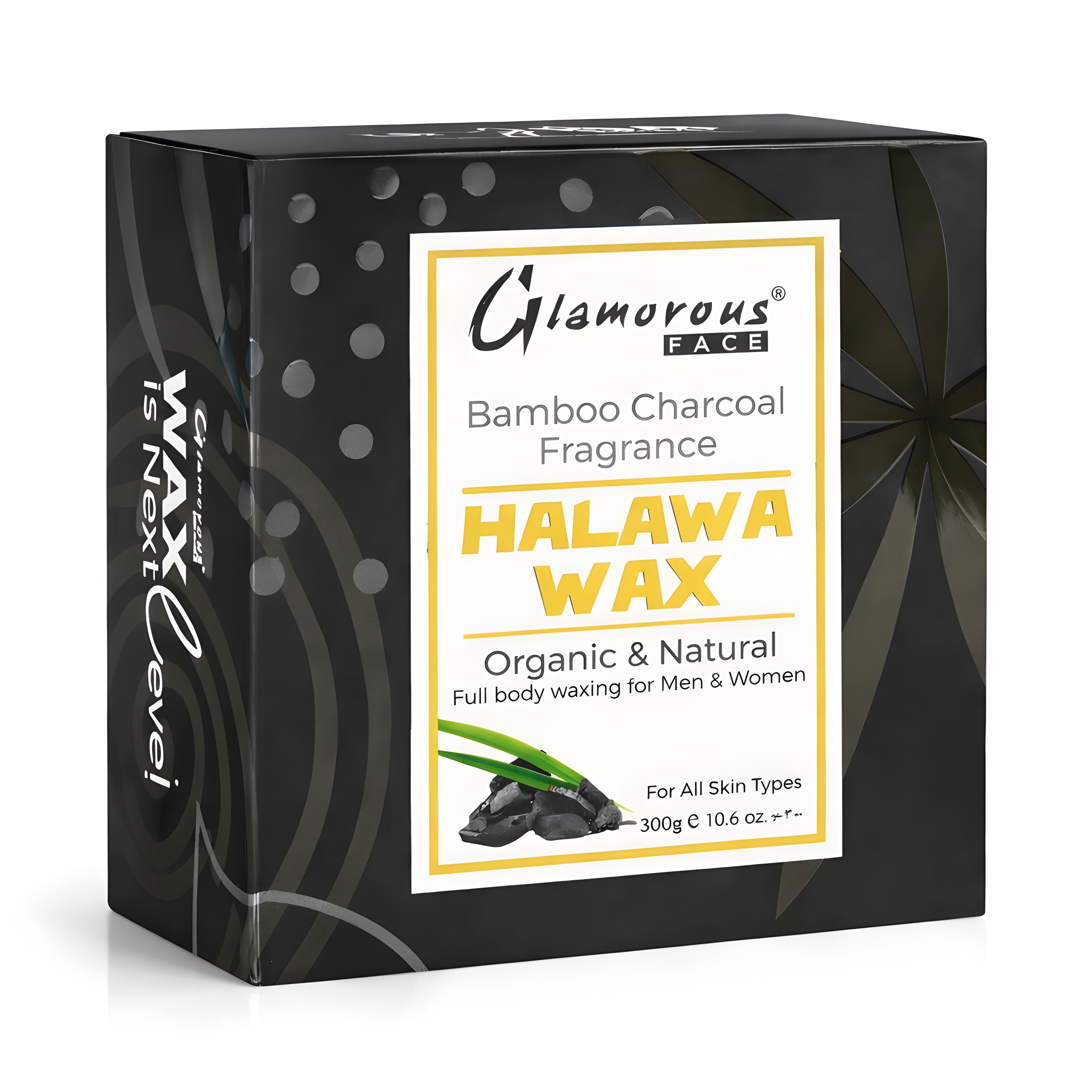GLAMOROUS FACE BAMBOO CHARCOAL FRAGRANCE HALAWA WAX