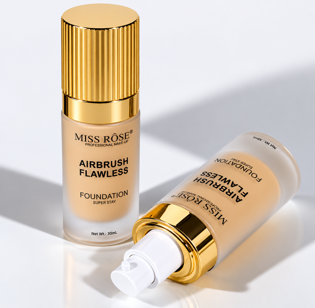 MISS ROSE AIRBRUSH FLAWLESS FOUNDATION 30ML
