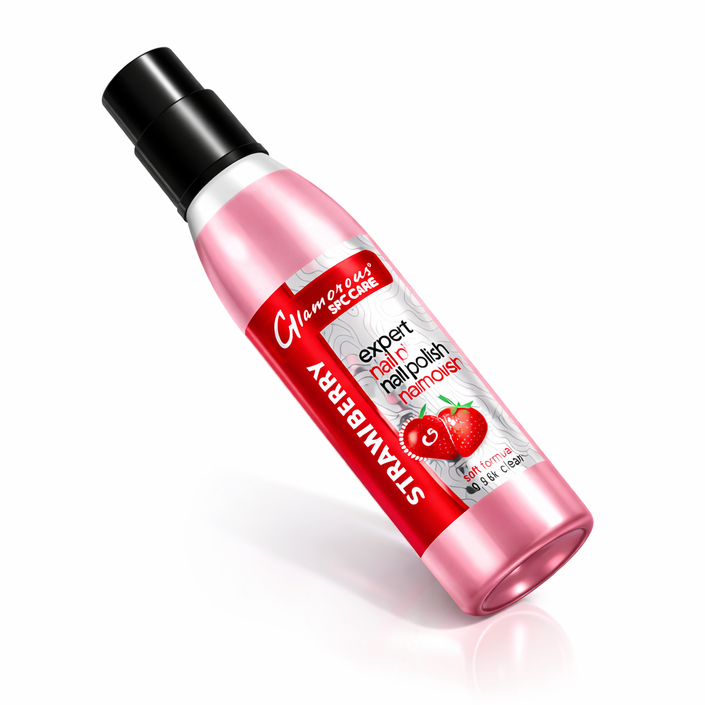 GLAMOROUS FACE STRAWBERRY NAIL POLISH REMOVER
