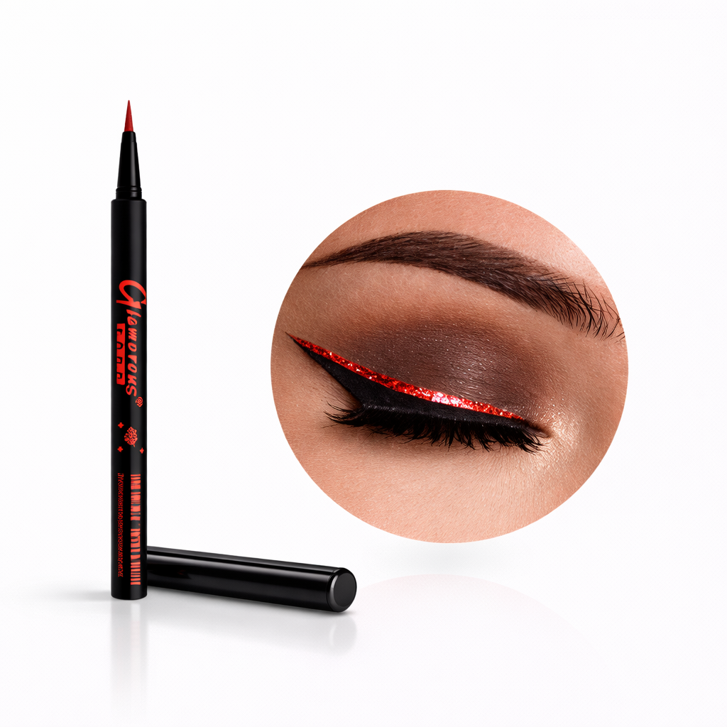 GLAMOROUS FACE LIQUID GLITTER EYELINER