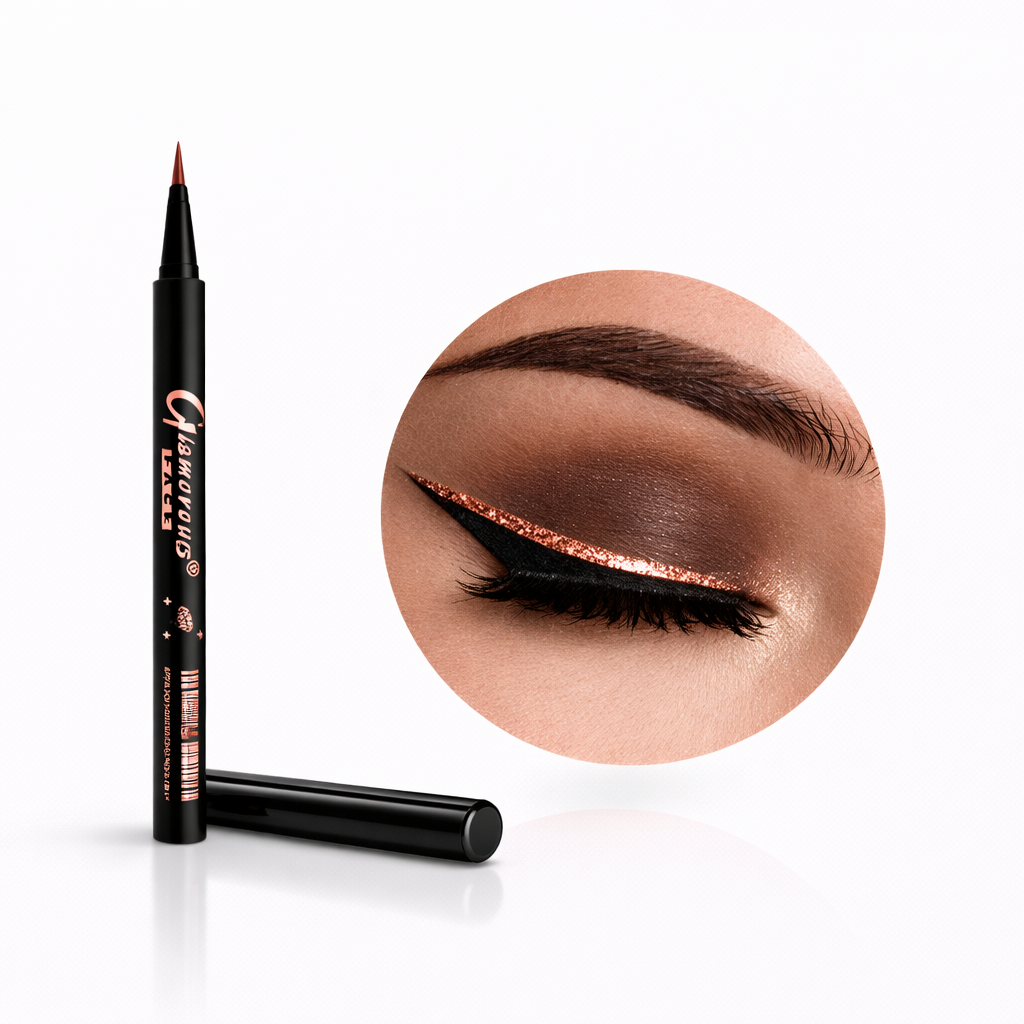GLAMOROUS FACE LIQUID GLITTER EYELINER