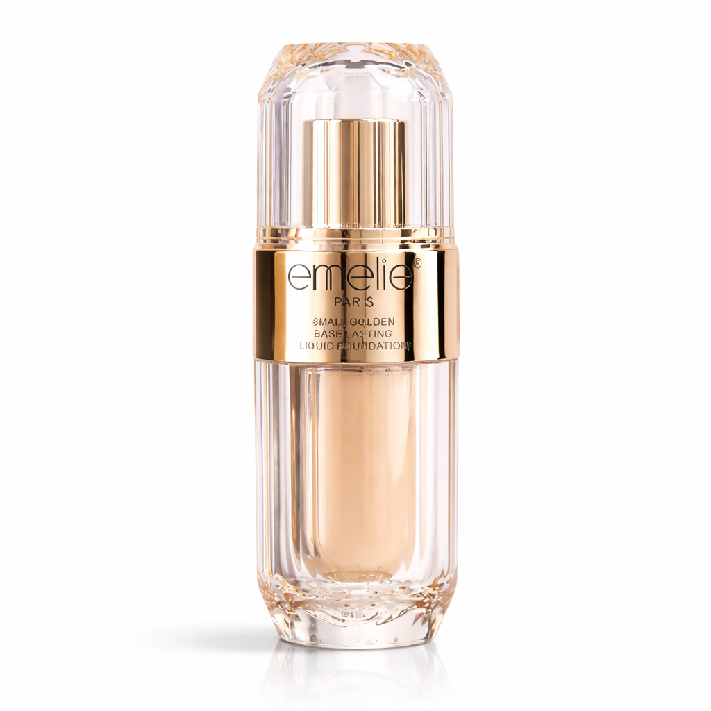 EMELIE SMALL GOLD SPF30 LIQUID FOUNDATION