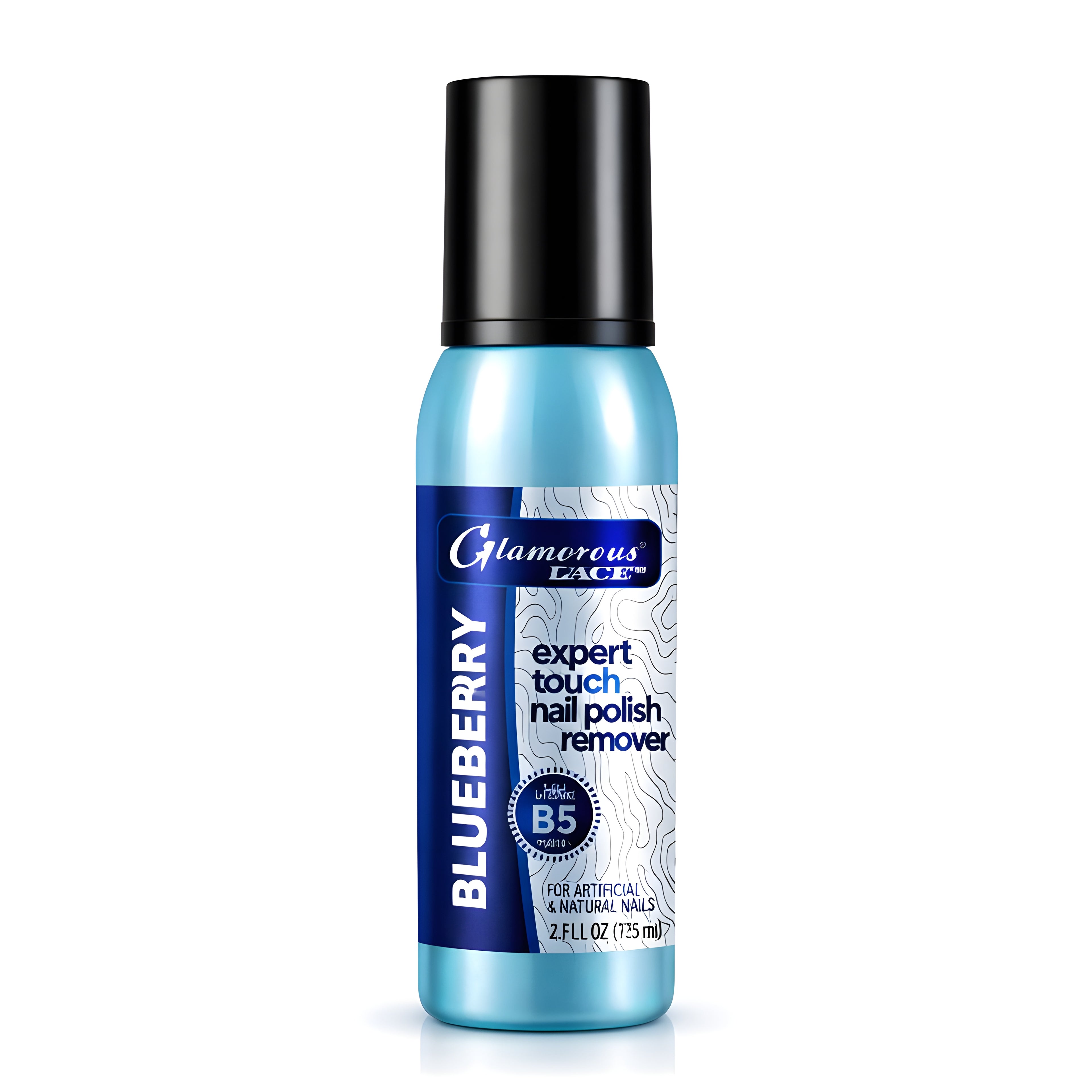 GLAMOROUS FACE BLUEBERRY NAIL POLISH REMOVER
