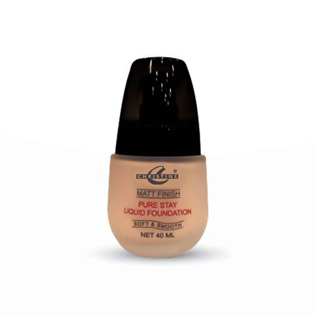 CHRISTINE PURE STAY LIQUID FOUNDATION SOFT&SMOOTH